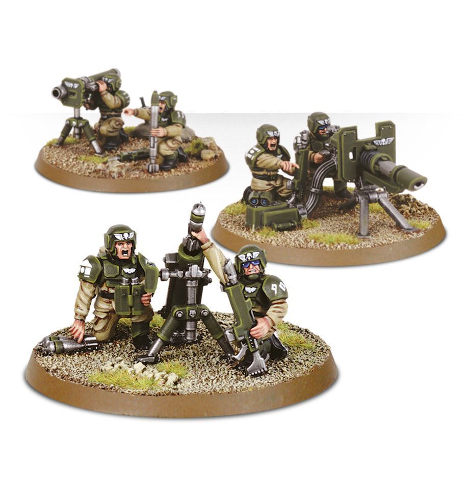 Astra Militarum Cadian Heavy Weapons Squad – Image 2