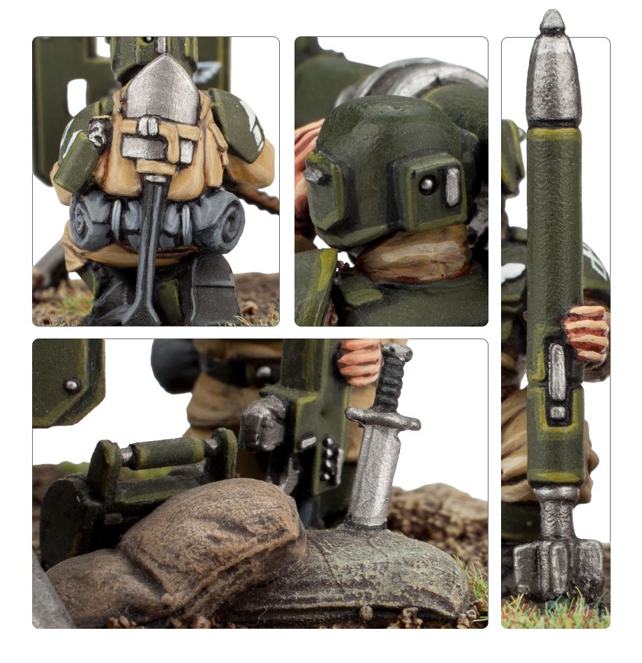 Astra Militarum Cadian Heavy Weapons Squad – Image 7