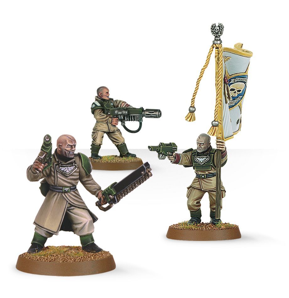 Astra Militarum Cadian Command Squad – Image 3
