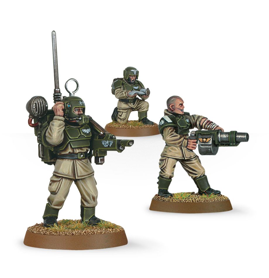Astra Militarum Cadian Command Squad – Image 4