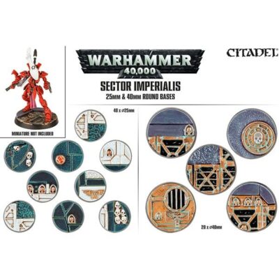 Sector Imperialis 25mm & 40mm Round Bases