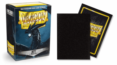 Sleeves Dragon Shield (100) - Jet Matte