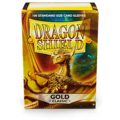 Sleeves Dragon Shield (100) - Gold