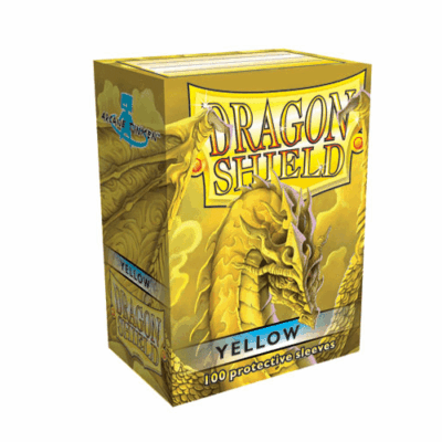 Sleeves Dragon Shield (100) - Yellow