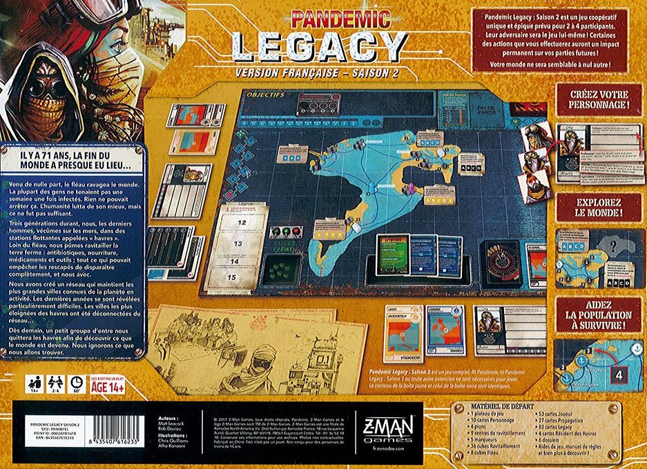 Pandemic Legacy Saison 2 Jaune – Image 3