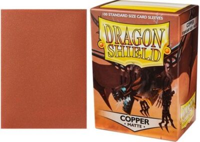 Sleeves Dragon Shield (100) - Copper Matte
