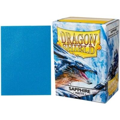 Sleeves Dragon Shield (100) - Sapphire Matte