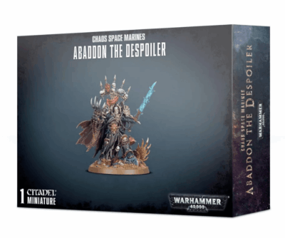 Chaos Space Marines Abaddon The Despoiler