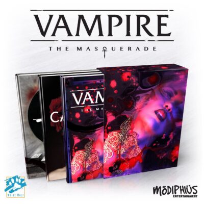 Vampire The Masquerade 5th Edition Slipcase
