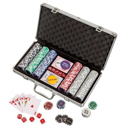 Malette de Poker 300 jetons (11,5g)