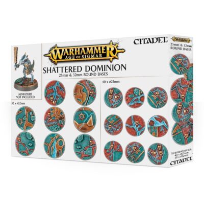 Warhammer Shattered Dominion 25mm & 32mm Round Bases