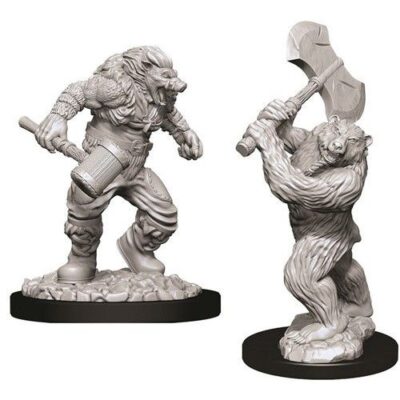 D&D Nolzur's Marvelous Miniatures - Wereboar & Werebear