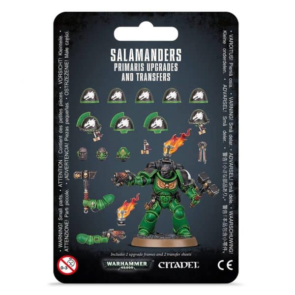 Salamanders Primaris Upgrades and Transfers