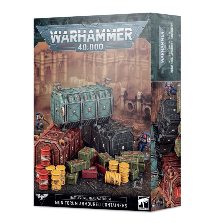 Battlezone Manufactorum : Munitorum Armoured Containers
