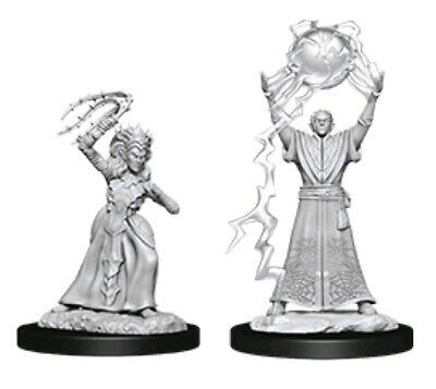D&D Nolzur's Marvelous Miniatures - Drow Mage & Drow Priestess