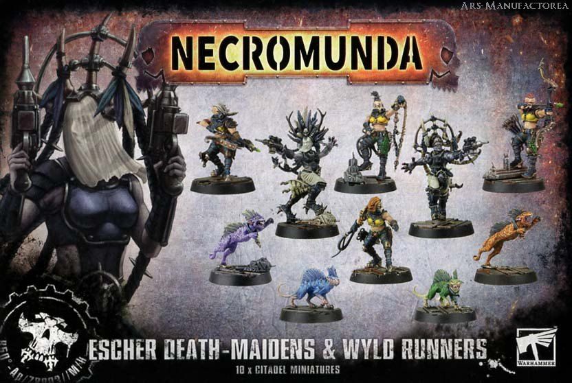 Necromunda : Escher Death Maidens & Wyld Runners