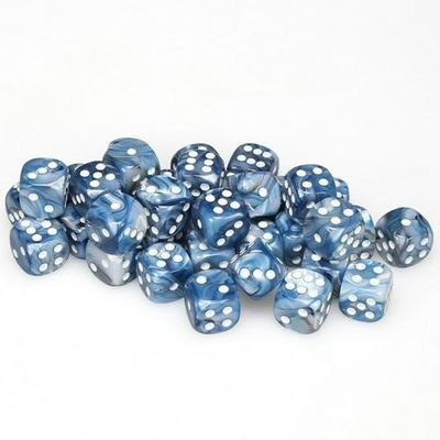 Boite de 36d6 Lustrous Slate w/white