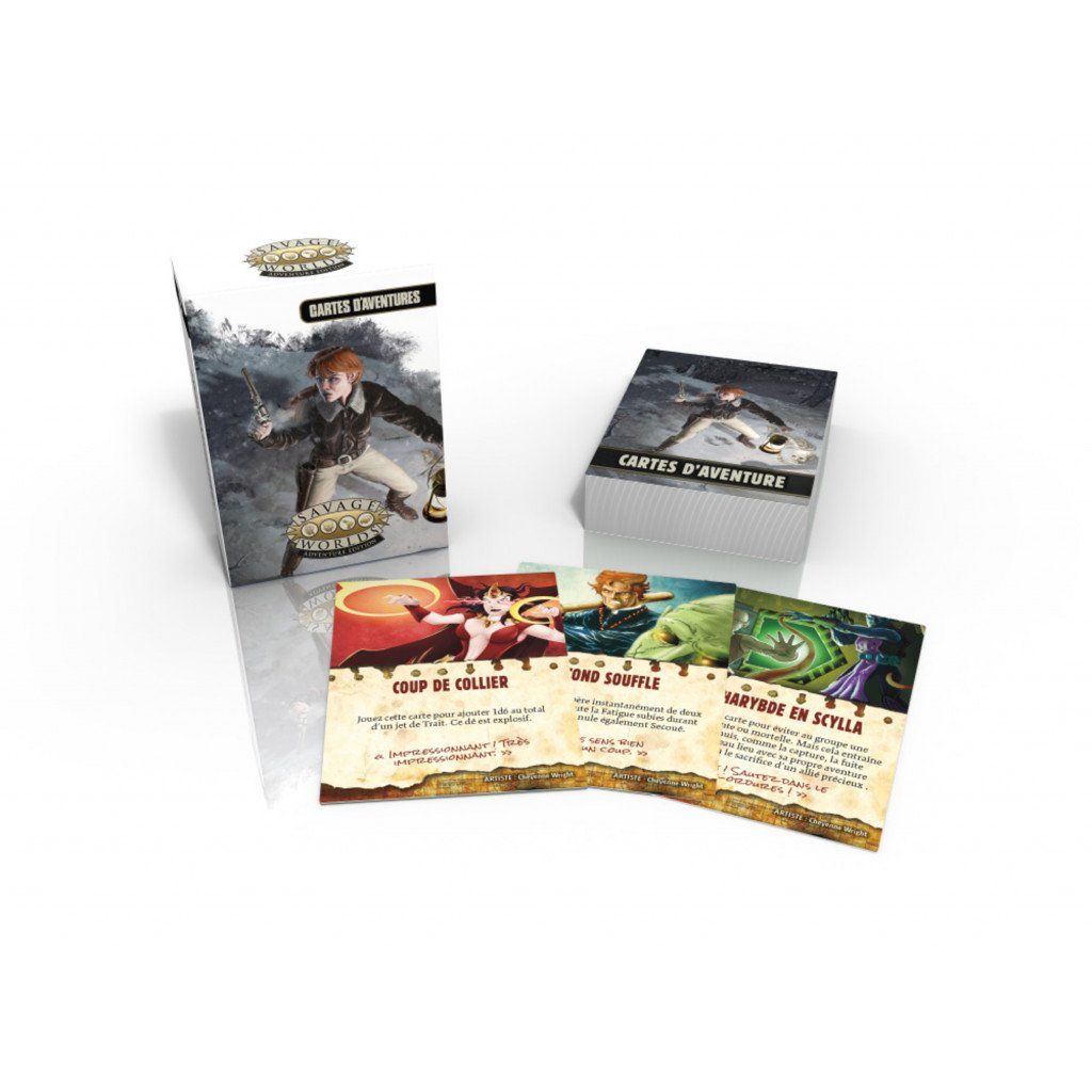 Savage Worlds Adventure Edition Cartes d'Aventures