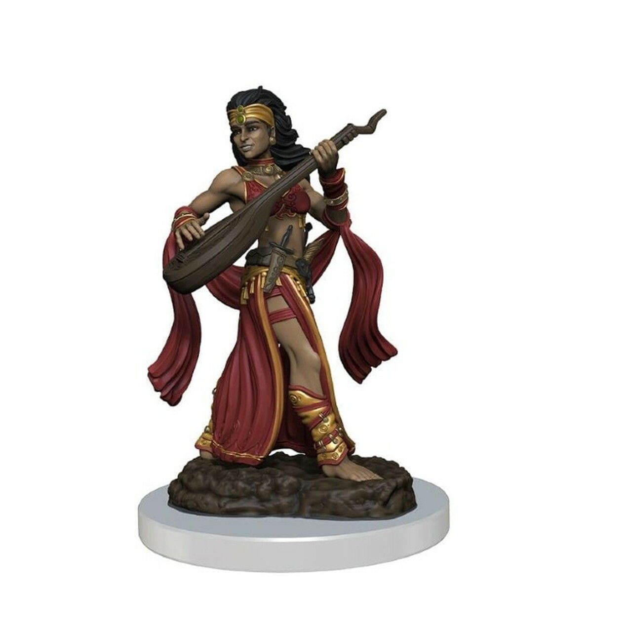 Pathfinder Battles Premium Female Human Bard