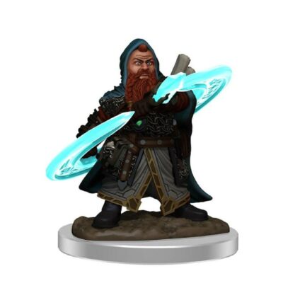 Pathfinder Battles Premium Male Dwarf Sorcerer