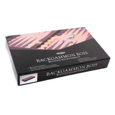 Backgammon Bois 38cm