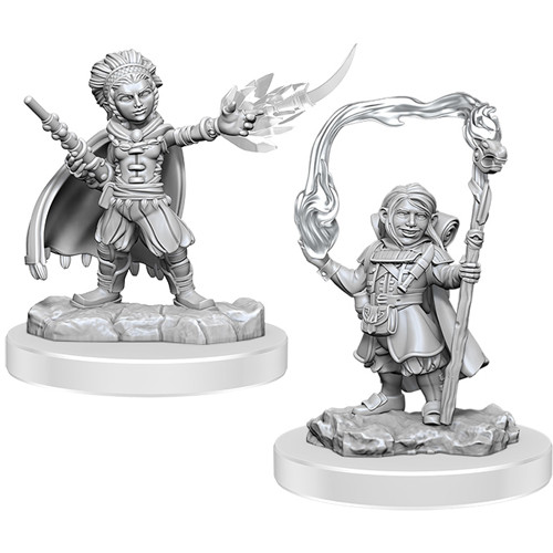D&D Nolzur's Marvelous Miniatures - Halfling Wizards