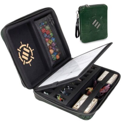 RPG Organizer Case Collector Green