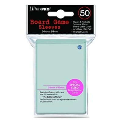 Boardgame Sleeves UP 54x80mm
