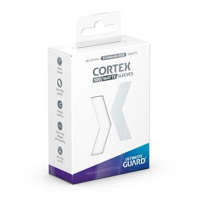 Sleeves Cortex (100) - White Matte