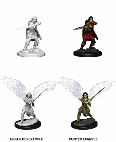 D&D Nolzur's Marvelous Miniatures - Aasimar Fighter