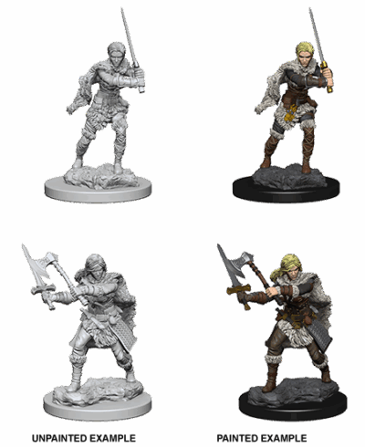D&D Nolzur's Marvelous Miniatures - Human Barbarian