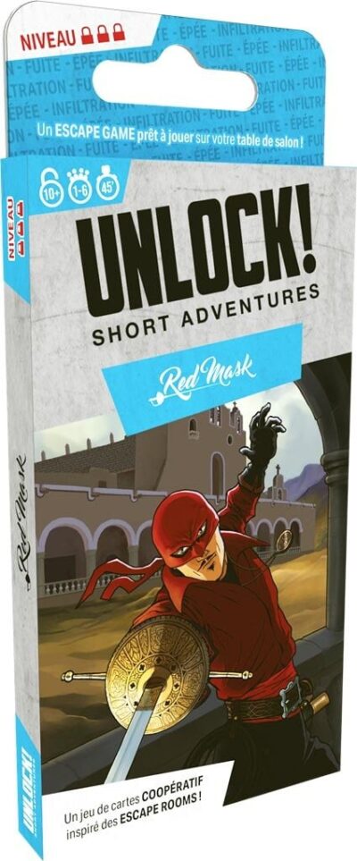 Unlock Short - 7 Red Mask