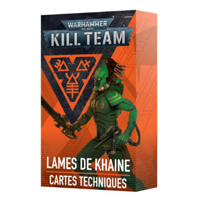 Kill Team Cartes Techniques Lames de Khaine