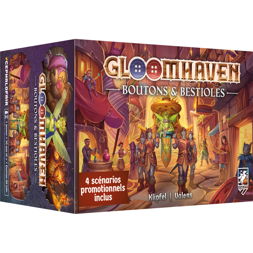 Gloomhaven Bouttons & Bestioles