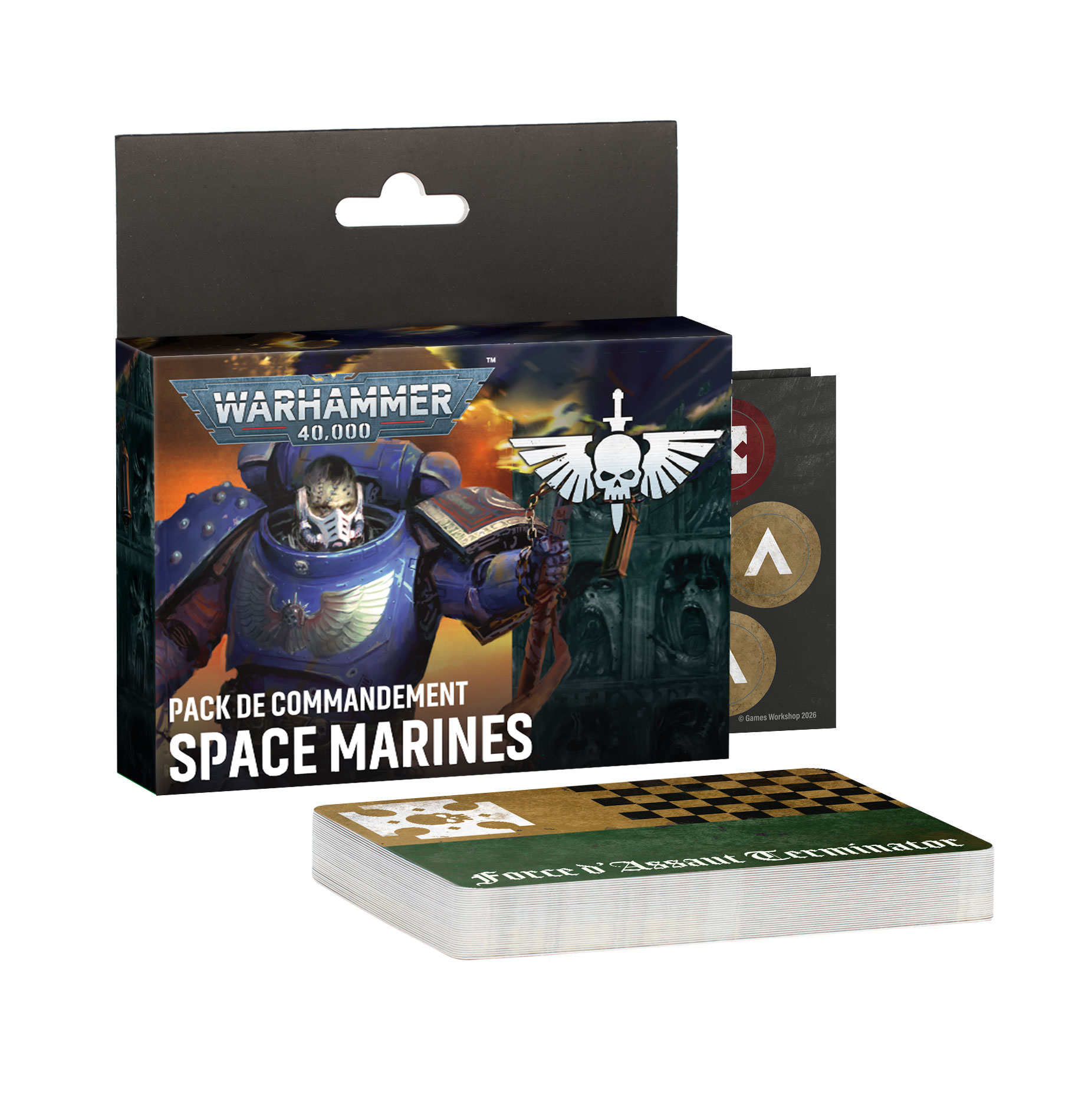 Space Marines Pack de Commandement