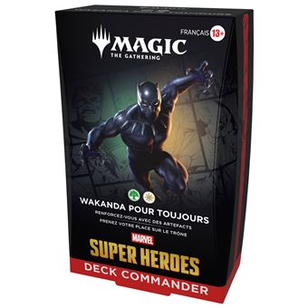 Magic Marvel Super Heroes Commander Wakanda Pour Toujours