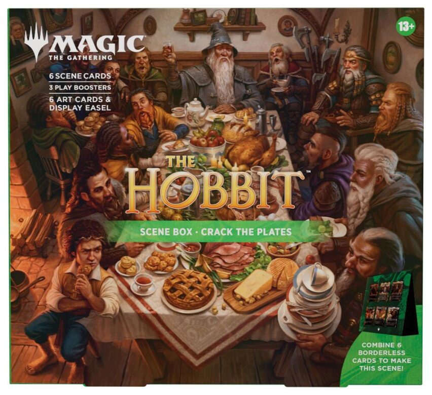 Magic The Hobbit Scene Box Crack The plates